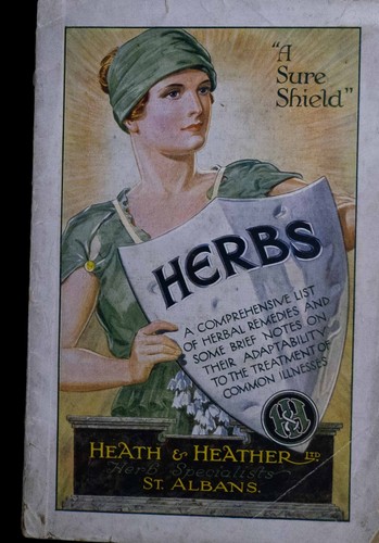 Old Heath and Heather Catalogue 1928 Herbal Remedies 129 pages unused good cond.