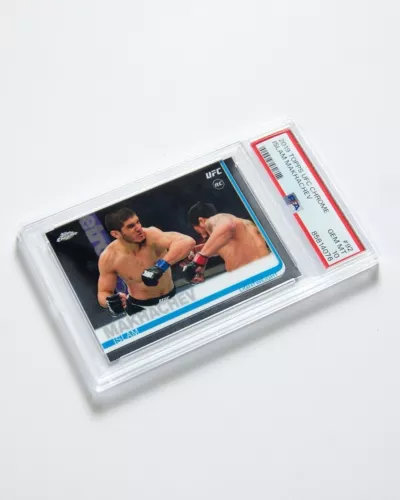 2019 TOPPS CHROME UFC ISLAM MAKHACHEV RC ROOKIE PSA 10 GEM 💎 MINT
