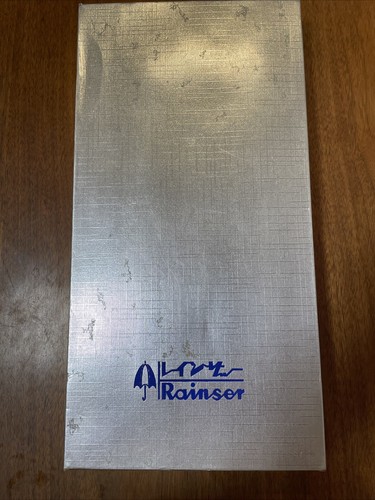 Vintage Japanese Folding Umbrella Blue Black Retro Design, Compact Travel Size - Bild 5 von 6