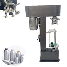 110V 370W Semi-automatic Threaded Bottle Cap Capping Machine Screw Cap Capper