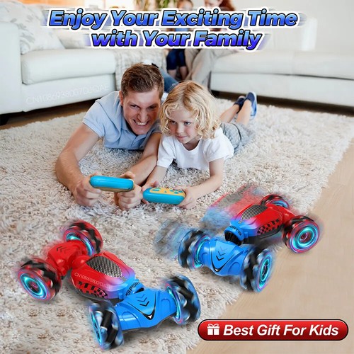 4WD Drift 2.4G Gesture Radio Remote Control Car 360° Rotating Climbing Car Toys - Picture 15 of 18