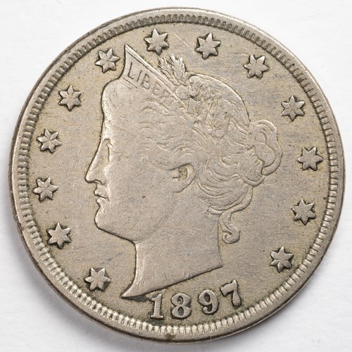 1897 Liberty V Nickel sehr schön (sehr schön)