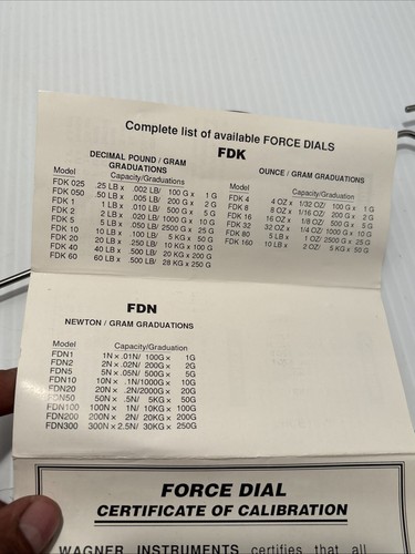 Esfera de fuerza de tracción Wagner FDK32 (D) - Imagen 10 de 17