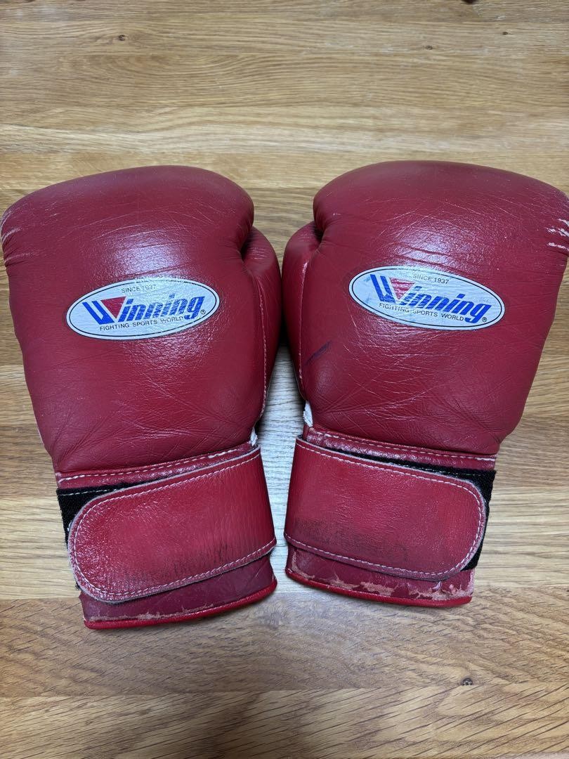 Winning 12オンス グローブ レッド winning ウイニング ボクシンググローブ 12oz 赤 旧アマチュア
