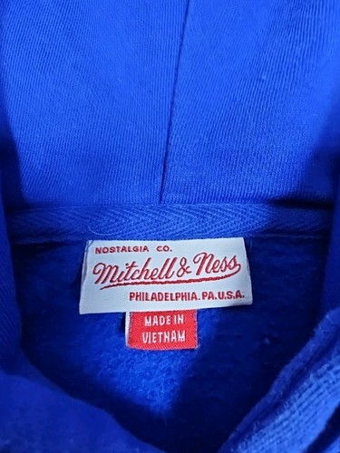 Mitchell & Ness Chicago Cubs “Cubbies” Logo Hoodie Sz Small Hooded Sweatshirt  - Picture 4 of 16