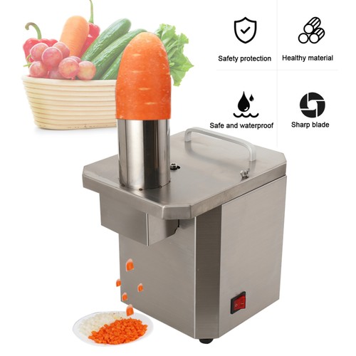 Electric Vegetable Chopper Cutter Machine Manual Dicing for Fruits Vegetables - Picture 8 of 21
