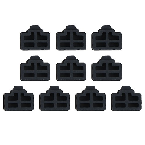 10Pcs ethernet hub port rj45 anti dust cover cap protector plug BDH4JCAUJ Js _pu - Zdjęcie 9 z 18