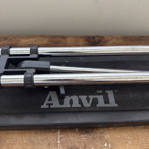 ANVIL 14" Tile Cutter with 1/2" Cutting Wheel for Ceramic or Porcelain Tile - Picture 2 of 4