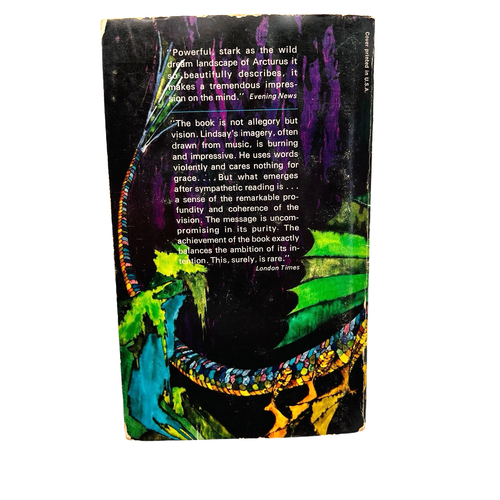 A Voyage to Arcturus by David Lindsay 1968 Ballantine Paperback 1st Printing - Picture 2 of 7