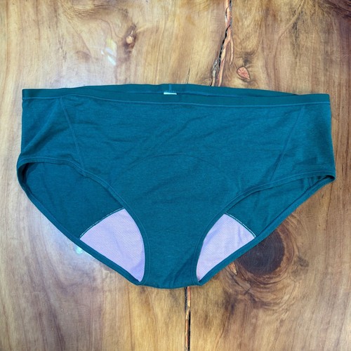 NEW Aisle Underwear PantiesOrganic Cotton Lot Of 2 Period Brief C4-24 - Picture 6 of 9