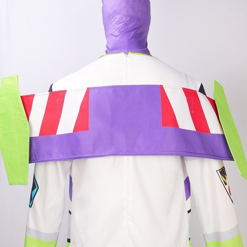 2025 Neu Buzz Lightyear Rollenspiel Kostüm Halloween Astronaut Body mit Kapuze - Bild 9 von 11