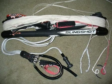 Slingshot Compstick Kite Control Bar and Lines 17" Bar 23M Lines 17x23