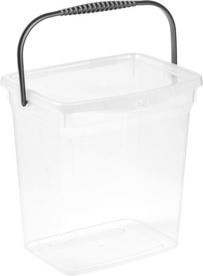 Keeeper 6 L Waschmittelbehälter Waschpulverbox Waschmittelbox Transparent
