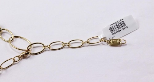 IPPOLITA MATRIX NOVA 18K YELLOW GOLD 6 BALL TURQUOISE MULTI-SIZE NECKLACE 26.63g - Picture 6 of 9