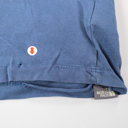 The North Face Jungen T-Shirt Gr. XL Blau Kurzarm Rundhals 100% Baumwolle - Bild 5 von 8