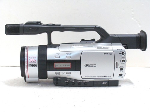 Canon DM-GL2 3CCD Mini DV Hybrid Professional Camcorder 20x Zoom + Transfer Kit - Picture 4 of 11