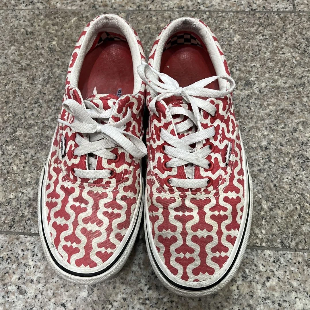 Baskets basses homme 7,5 US Vans Supreme monogramme baskets collection LTD VHTF