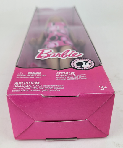 Barbie 2008 Gateway Puppe im Kleid mit rosa Punkten PKG DSTRSS - Bild 12 von 15