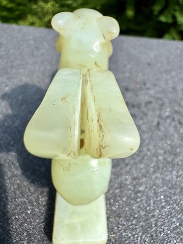 Estate Antique/ Vintage Chinese Jade Cup And Incense Burner- Pale Celadon Jade - Picture 23 of 24