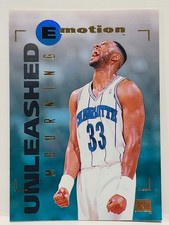 1994-95 Skybox Emotion Alonzo Mourning #10 Charlotte Hornets