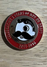 National Bohemian Beer Challenge Coin  Celebrating Boh On Draft 2011-2016