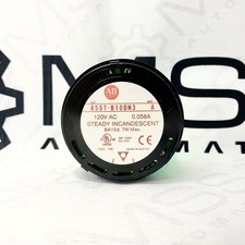 Allen-Bradley 855T-B10DN3 Stack Light 120VAC Steady Green Incandescent