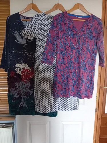 White Stuff Damen Frauen Kleid Kleidung Paket Restposten x 3 Größe 12 UK C