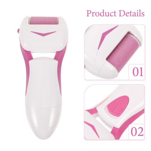 Removedor de piel de talón seco raspador eléctrico limas de pies para muertos - Imagen 8 de 12