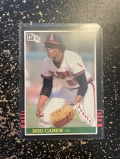 1985 Donruss Rod Carew #85 Los Angeles Angels 