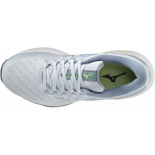 Mizuno Wave Inspire 18 Womens Running Shoes Blue Support Cushioned Run Trainers - Picture 4 of 8