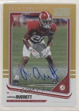 2018 Score Rookies Gold Zone Signatures 48/50 Anthony Averett Rookie Auto RC n1u