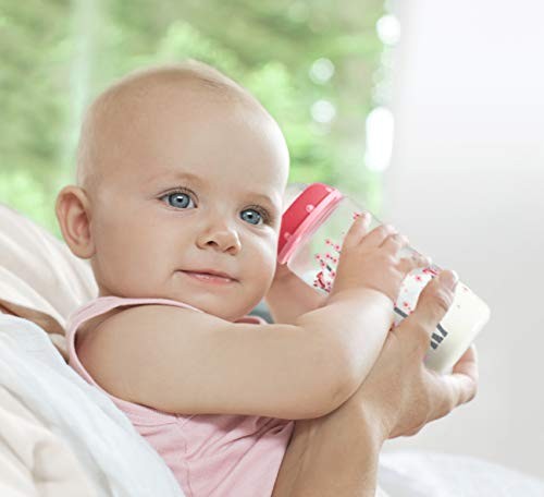 NUK First Choice + Juego de inicio de biberón de vidrio, 0-6 meses, anticólicos, sin BPA - Imagen 10 de 12