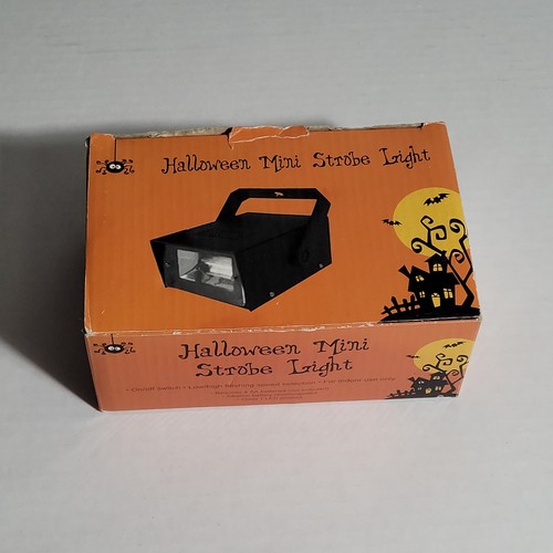 MINI Strobe Light Halloween Parties Mancave Music Room - Picture 2 of 5