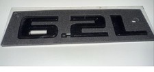 Corvette C8 2020/2025 6.2L Black Emblem Nameplate Badge OEM  GM For Engine Area
