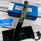 Benchmade 535-BK Knives Limited Bugou Customized Green Grivory Handles — photo 5