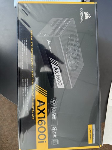 Corsair CP-9020087-NA 1600W Titanium ATX Fully Modular Power Supply - Black