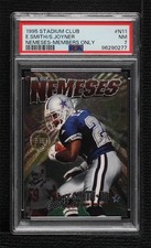 1995 Topps Stadium Club Nemeses Members Only Emmitt Smith Seth Joyner PSA 7 HOF