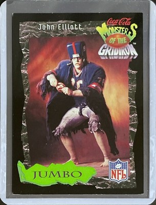 John Elliott - 1994 Coca-Cola Monsters of the Gridiron #22