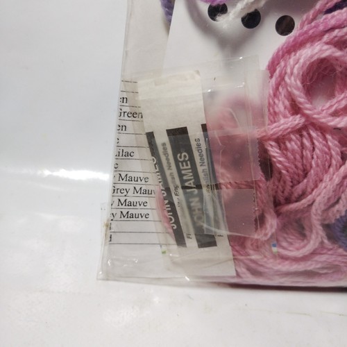 Derwentwater Designs Long Stitch Kit Mackintosh Rose With Tapestry Frame - Picture 10 of 12
