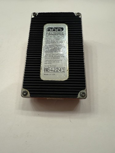 Pedal efecto para guitarra DOD Digitech FX80B Compressor Sustainer vintage *LEER* - Imagen 6 de 6