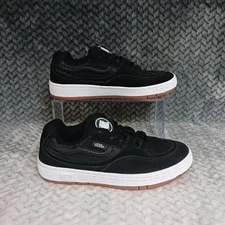 Vans Speed Ls Black True White Suede Mesh Skate Shoes Size Men's 5 Women's 6.5