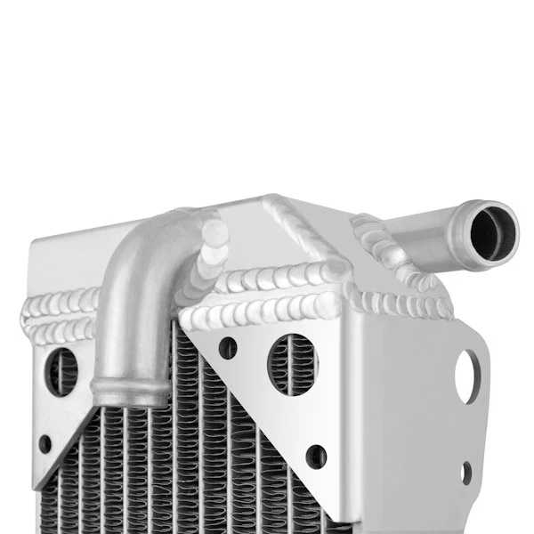 Radiador de bicicleta de sujeira de alumínio reforçado Mishimoto serve para Honda CRF450R, esquerda, 2005-2008 - Imagem 4 de 4