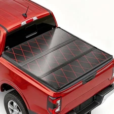 Fit For 2019 to 2025 Ford Ranger with 5ft bed Tri-Fold truck bed cover Aluminum