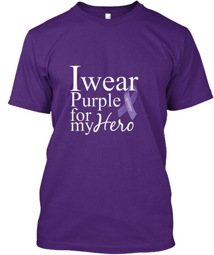 Epilepsy Awareness Purple Day T-Shirt Made in USA Größe S bis 5XL - Bild 1 von 3