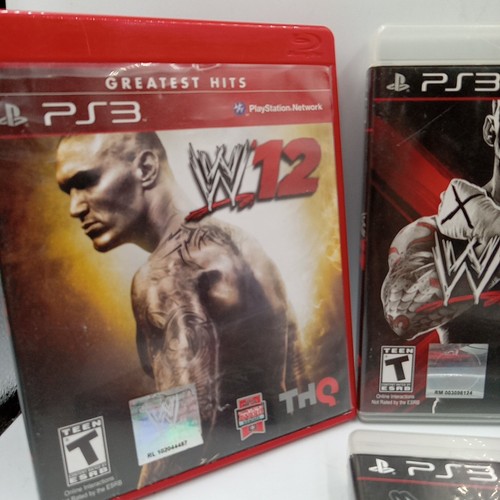 WWE 2k12 2K13 2K14 2K15 2K16 2k17 PlayStation 3 PS3 Lot Complete ............159 - Picture 2 of 7