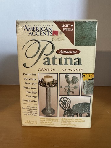 Vintage Rust-Oleum American Accents Light Patina Indoor/Outdoor Paint Kit New