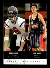 2002-03 Upper Deck Superstars # 273 David Carr Yao Ming (B62) Houston Rockets