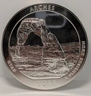 2014 5 oz Silver America the Beautiful – Arches (Utah) – .999 Fine Bullion