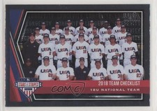 2018 Panini Stars & Stripes Checklist Longevity USA Baseball 18U National Team
