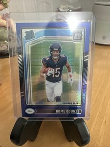2024 Panini Donruss Optic - Rated Rookie Rome Odunze #286 Blue Hyper Prizm (RC)